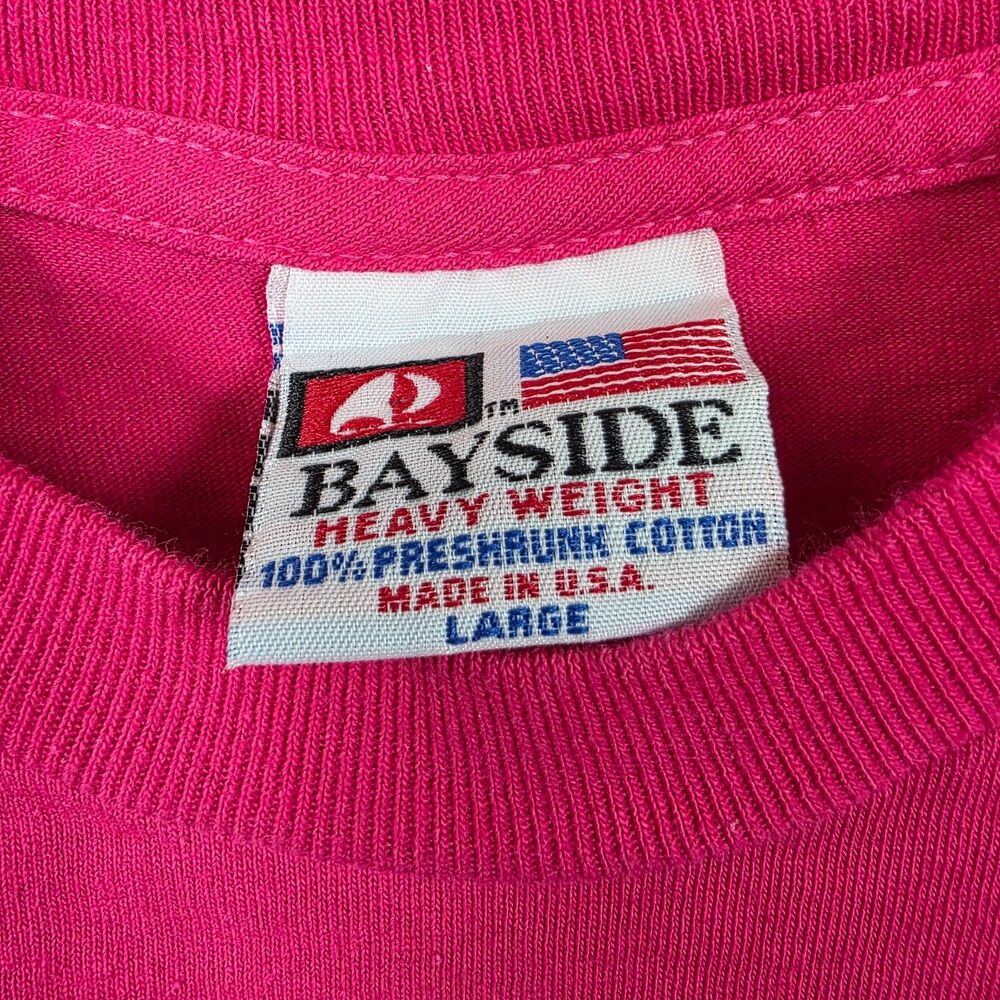 National Postal Mailhandlers Union Save Our Mail NY NJ CT Pink TShirt Size Large - Picture 3 of 10